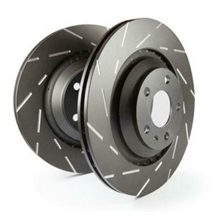 EBC BRAKES USR Slotted Rotors for 2007-2007 Ford Expedition Eddie Bauer USR7462